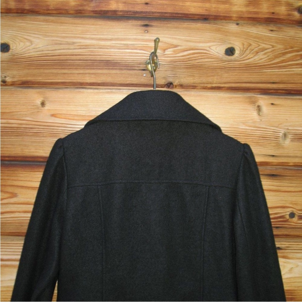 NWT Tulle Wool Blend Ruffle Coat Jacket - Picture 7 of 9